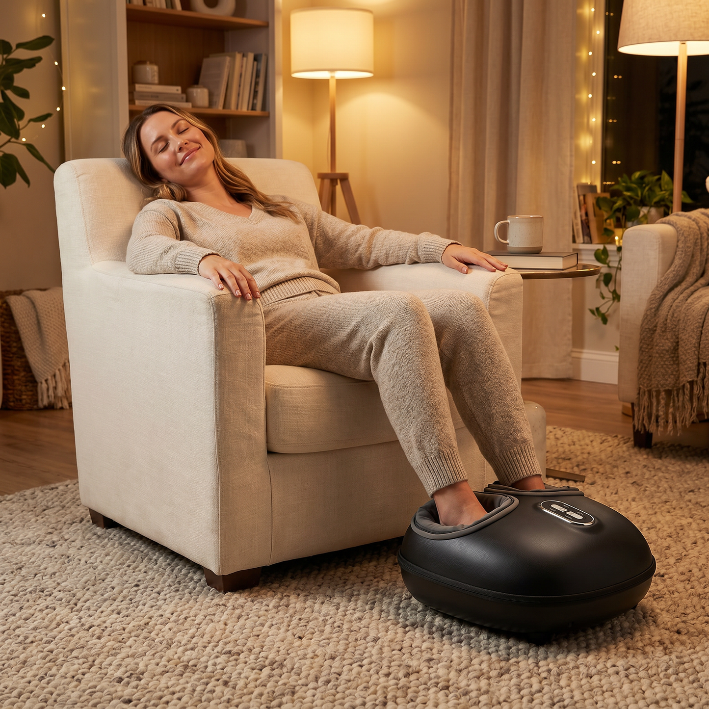 Mālie™ Shiatsu Foot Massager with Heat & Air Compression