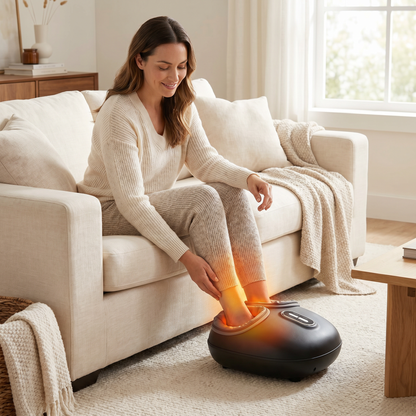 Mālie™ Shiatsu Foot Massager with Heat & Air Compression
