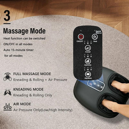 Mālie™ Shiatsu Foot Massager with Heat & Air Compression