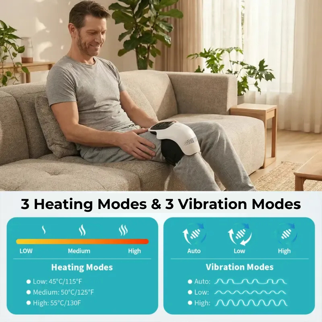 Mālie™ 3-in-1 Heated Knee Massager